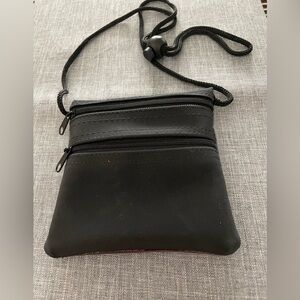 Black Zippered ID Holder